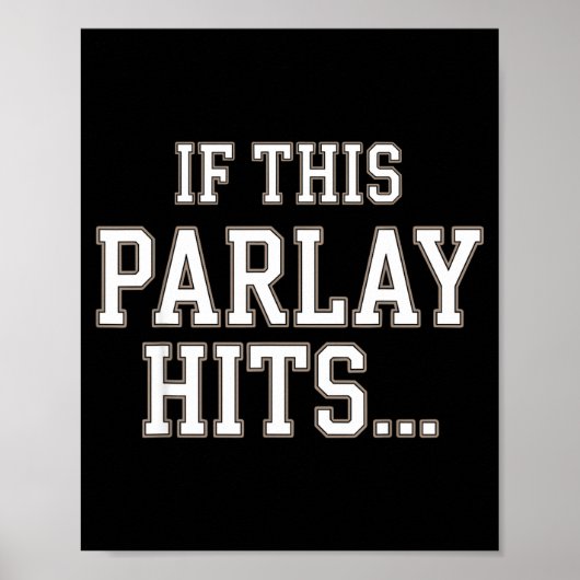 Funny Srts Betting Design For Men Women Srts Gambl ポスター (正面)