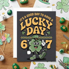 Funny St Patrick’s Day 67 Card シーズンカード