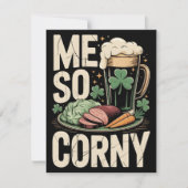 Funny St Patrick’s Day Beer Card シーズンカード (正面)