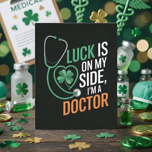 Funny St Patrick’s Day Doctor Card シーズンカード