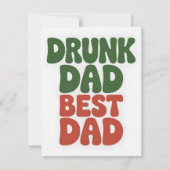 Funny St Patrick’s Day Drinking Card シーズンカード (正面)