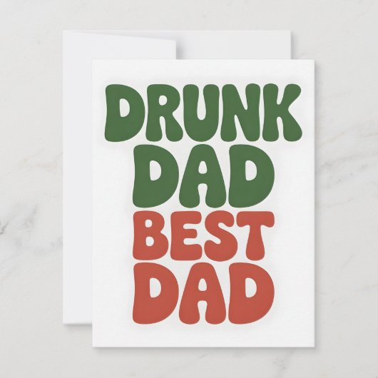 Funny St Patrick’s Day Drinking Card シーズンカード (正面)