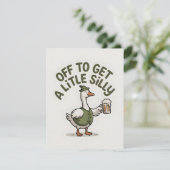 Funny St Patrick’s Day Goose Card シーズンカード (スタンド正面)