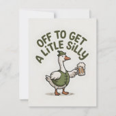 Funny St Patrick’s Day Goose Card シーズンカード (正面)