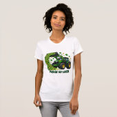 Funny St. Patrick's Day funny Tractor Tシャツ (正面フル)