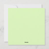 funny st patricks day invitations シーズンカード (裏面)