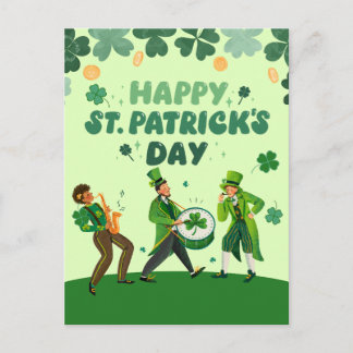 funny st patricks day invitations シーズンポストカード