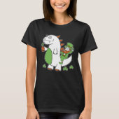 Funny St Patrick's Day Shirt Leprechaun Dragon Clo Tシャツ (正面)
