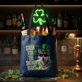 Funny St Patricks Day Stash For Shenanigans トートバッグ