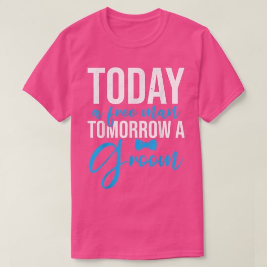 Funny Stag Party Husband Marriage Groom  Tシャツ (デザイン正面)
