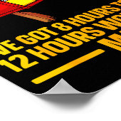 Funny Stal Worker Art For Men Women Mail Man Mail  ポスター (角)