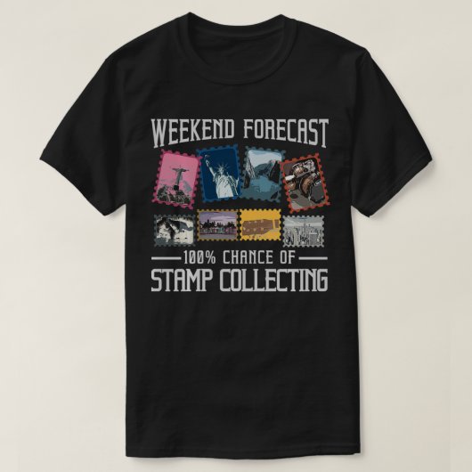 Funny Stamp Collecting Gift For Men Women Postal C Tシャツ (デザイン正面)