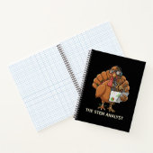  Funny STEM Analyst Robot Turkey Thanksgiving Gift ノートブック (内部)