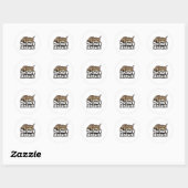 Funny Stickers ラウンドシール (シート)