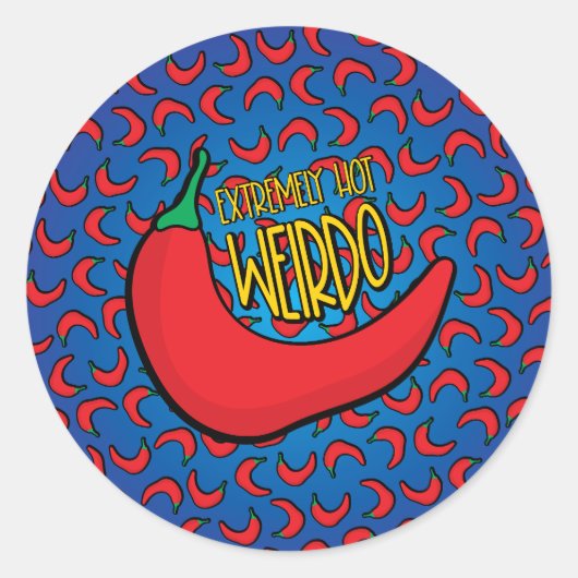 Funny stickers ラウンドシール (正面)