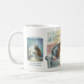 Funny Stinkbug Gardening Quirky Gift Nature コーヒーマグカップ (左)