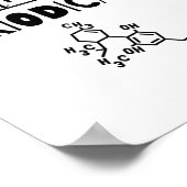Funny Stoner Day Periodic Table Science Thc  ポスター (角)