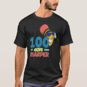 Funny Student Kids 100th Day Gift Happy 100 Days O Tシャツ (正面)