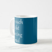 Funny Such Fat Fcking Chud Self コーヒーマグカップ (正面左)