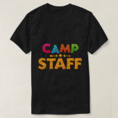 Funny Summer Camp Staff Director Camping Counselor Tシャツ (デザイン正面)