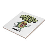 Funny Sunglasses Avocado タイル (側面)