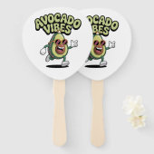 Funny Sunglasses Avocado ハンドファン (正面&裏面)