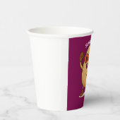 Funny Superhero Potato Cartoon 8oz Paper Cup 紙コップ (右)
