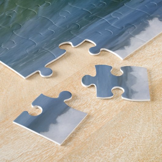 Funny Surfing Camel on Ocean Wave Fun Puzzle ジグソーパズル (側面)