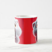 Funny Surprised Cat Coffee Mug – Cute Gift for Cat コーヒーマグカップ (中央)