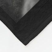 Funny Surprised Ed Cat Selfie With Alien Ufo Cat U フリースブランケット (角)