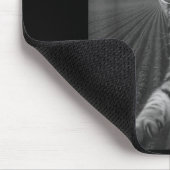 Funny Surprised Ed Cat Selfie With Alien Ufo Cat U マウスパッド (コーナー)