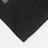 Funny Surprised Scared Cat Selfie With Bigfoot And フリースブランケット (角)