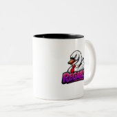 Funny Swan Regards Office Sarcasm Coffee Mug ツートーンマグカップ (正面右)