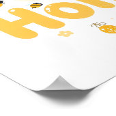 Funny "Sweet Like Honey" Bumblebee ポスター (角)