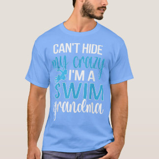 Funny Swim Grandma Of A Swimmer Swimming Grandma Tシャツ