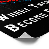 Funny Swing Trader Trading Stock Market  ポスター (角)