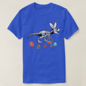 Funny T Re Easter Skeleton Bunny Basket Egg Hunt E Tシャツ (デザイン正面)