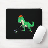 Funny T Rex Dinosaur Golf Gifts Shirts For Men Gol マウスパッド (マウス)