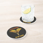 Funny Taco Lover Stop Staring コースター (側面)