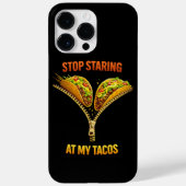 Funny Taco Lover Stop Staring Case-Mate iPhoneケース (裏面)