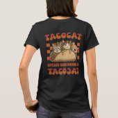 Funny Tacocat Palindrome Retro Cinco De Mayo Tシャツ (裏面)