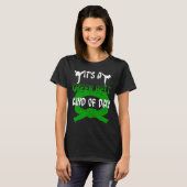 Funny Taekwondo Shirt Karate Its A Green Belt Kind Tシャツ (正面フル)