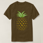 Funny Tahltan Bear Dog Ananas Pineapple  Tシャツ (デザイン正面)