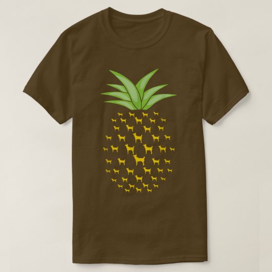 Funny Tahltan Bear Dog Ananas Pineapple Tシャツ (デザイン正面)