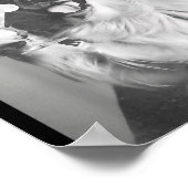 Funny Tail Dog Golden Retriever With Sungles Marti ポスター (角)