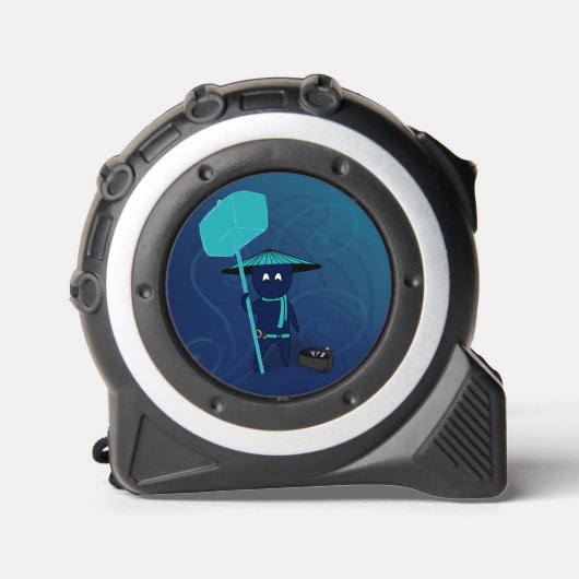 Funny Tanglehart mascot tape メジャー (正面)