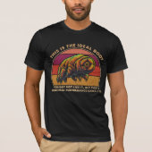Funny Tardigrade Ideal Body Tシャツ (正面)
