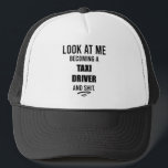 Funny Taxi Driver Gift Shirt Cab Driver Gift キャップ<br><div class="desc">Funny Taxi Driver Gift Shirt Cab Driver Gift Cab Driver Shirt Car Driver Shirt Gift For Taxi Driver Registered Taxi Driver Look At Me Becoming A Taxi Driver 
job, career, work, business, boss, taxi, driver, heartbeat, taxi driver, taxi sign, chauffeur, cab, cabbie, taxi logo, transport, profession, public transport</div>