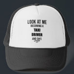 Funny Taxi Driver Gift Shirt Cab Driver Gift キャップ<br><div class="desc">Funny Taxi Driver Gift Shirt Cab Driver Gift Cab Driver Shirt Car Driver Shirt Gift For Taxi Driver Registered Taxi Driver Look At Me Becoming A Taxi Driver 
job, career, work, business, boss, taxi, driver, heartbeat, taxi driver, taxi sign, chauffeur, cab, cabbie, taxi logo, transport, profession, public transport</div>