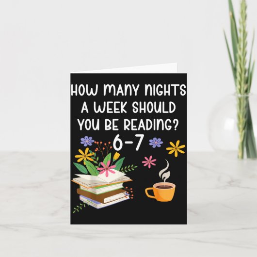 Funny Teacher 67 Six Seven Meme Reading 6-7 Book L カード (正面)